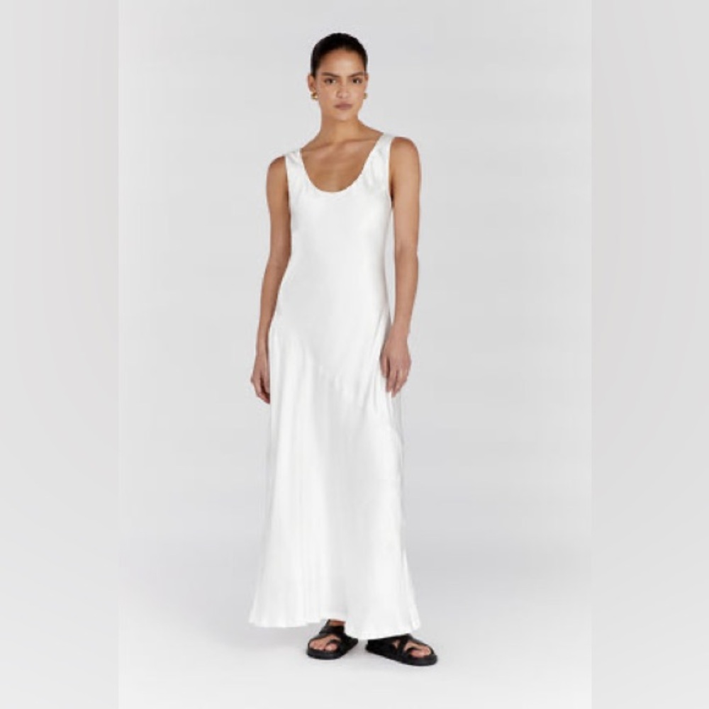Dissh satin maxi dress